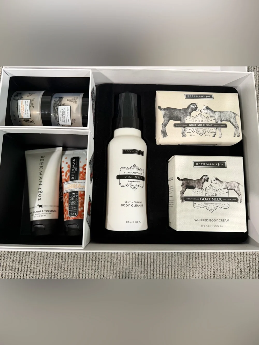 BEEKMAN 1802 Holiday Bounty 7Pc Gift Box NEW! RARE!